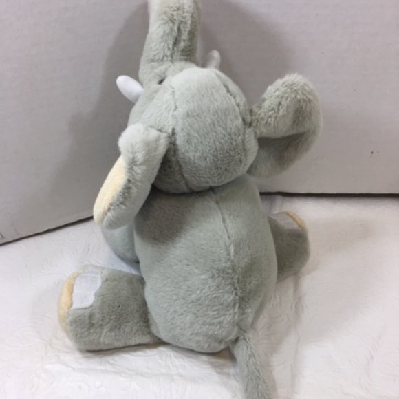 Ganz Webkins Soft Plush Gray Stuffed Elephant w/ Tusks Toy No Code - Picture 2 of 6